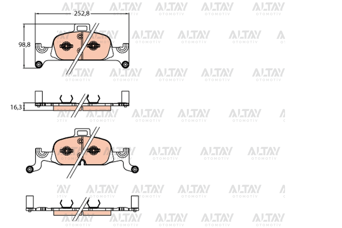 Audi A5 Ön Fren Balatası